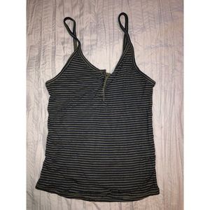 Striped Cropped Cami